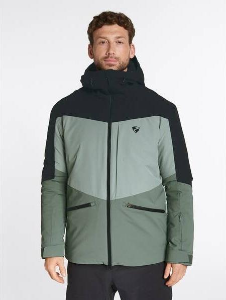 Immagine prodotto Ziener Giacca da sci Freeride da uomo TRIGLAV verde fango - 60 (60)