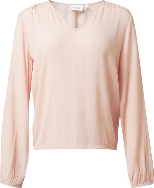 Produktbild Comma Bluse Bluse in Crêpe-Optik mit gerafftem Saum (46)