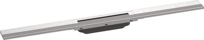 hansgrohe HG shower channel RainDrain Flex kb. for installation 800mm brushed stainless steel (800 mm)