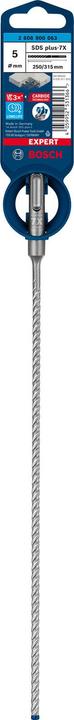 Productafbeelding Bosch Professional Zubehör Hamerboor EXPERT SDS plus 7X 1 stuk 5,00 mm Totale lengte 315 Plus stuks. (5,0 mm)