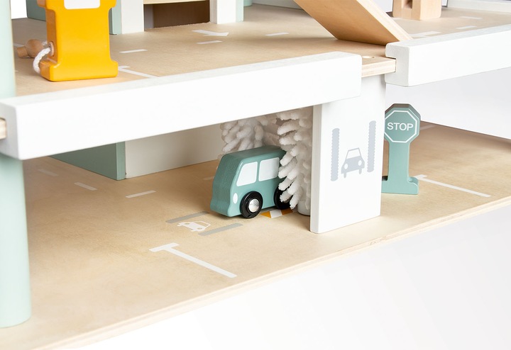 Actual product image Pinolino Parking garage 'Kurt' with accessories