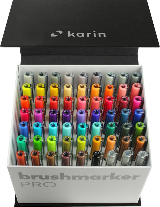 Actual product image Karin Brush Marker Pro Mega Box (Multicoloured, 60 x)