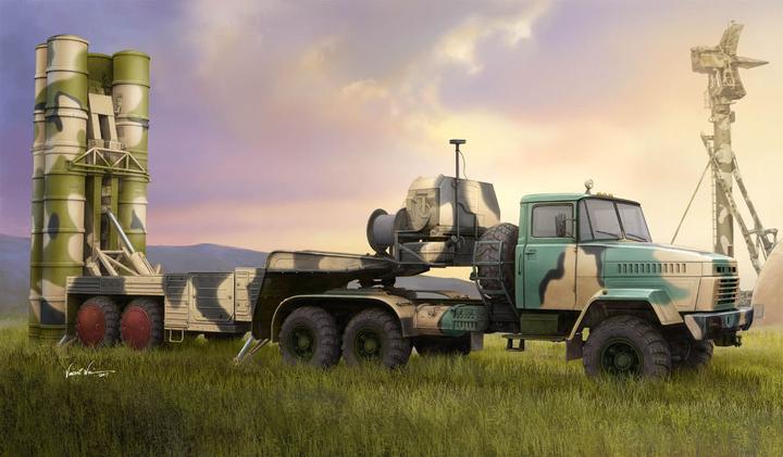 Hobby Boss Russian KrAZ-260B Trctor w. 5P85TE TEL S-300PMU