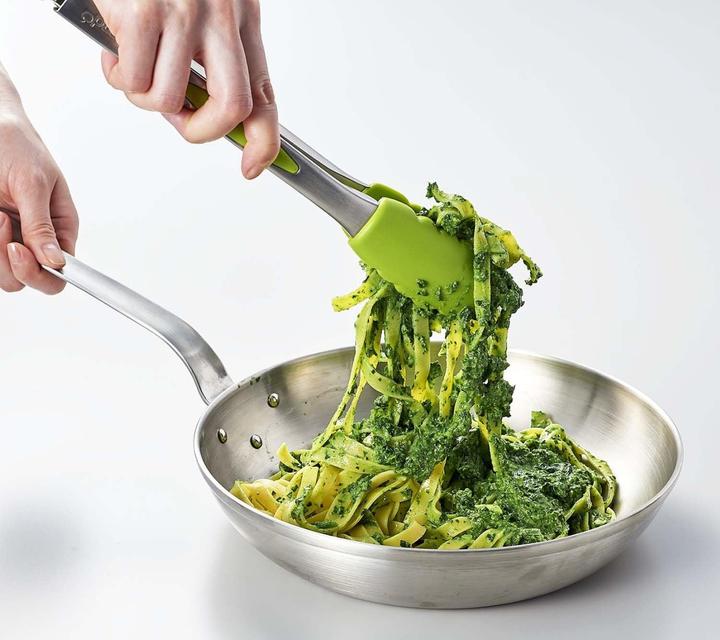 Immagine prodotto Mastrad Pinze da cucina in silicone verde