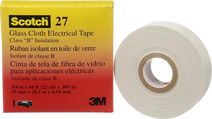 Produktbild 3M 43113902 Glasfasergewebeband Klebeband Scotch 27 19 mm x 20 m 1STK (19 mm)