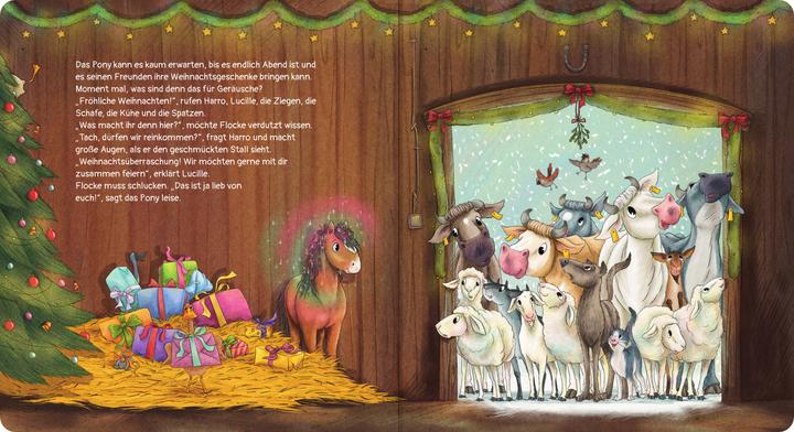 Produktbild Flocke, das Weihnachtspony (Deutsch, Andrea Schütze, Julia Gerigk, 2022)