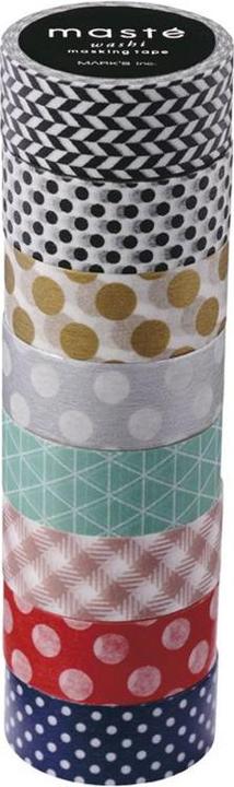 Produktbild Mark'S Klebbänder 8er-Set Colormix 6 (15 mm)