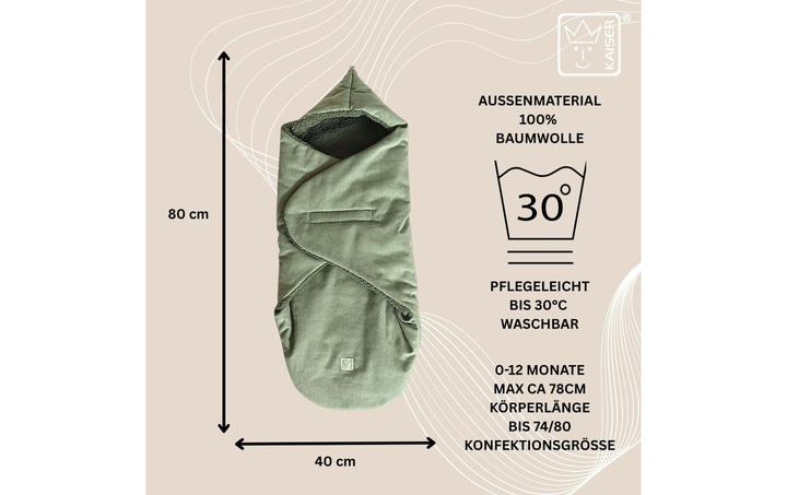 Produktbild Kaiser CALLIE CORD Einschlagdecke (80 x 40 cm)