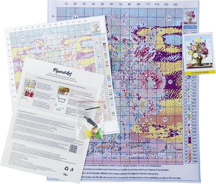 Immagine prodotto Figured'Art Ricamo a Punto Croce - Non Scherzare Con Questo Gatto