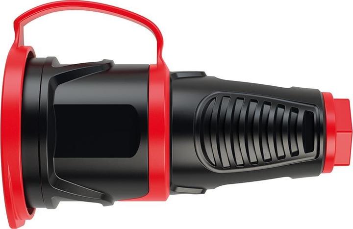Produktbild PCE Kupplung Schutzkontaktkupplung Vollgummi 250V mit Deckel IP54 2521-sr