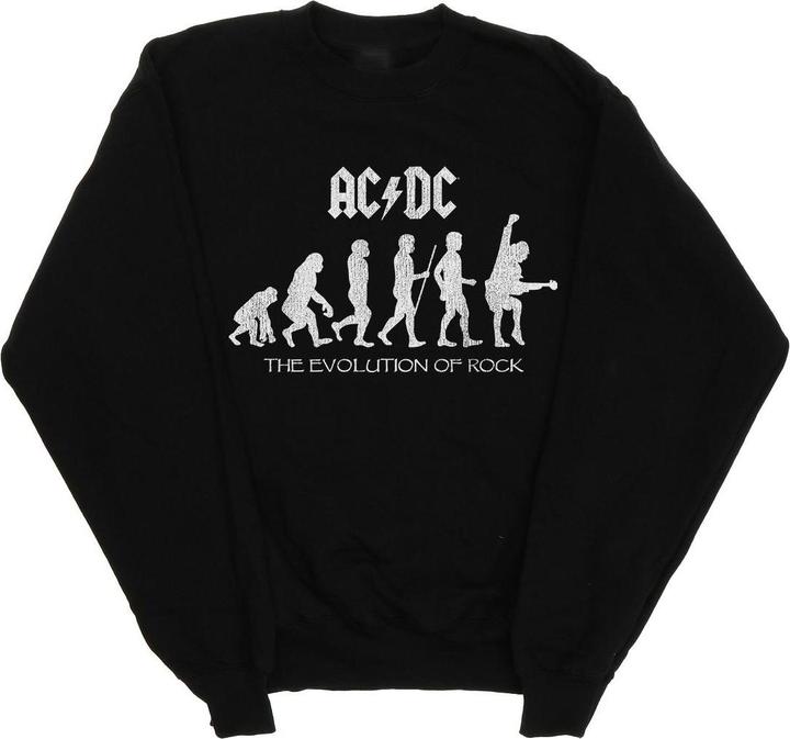 Produktbild AC/DC Evolution Of Rock Sweatshirt aus Baumwolle (M)