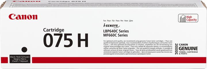 Actual product image Canon Cartridge 075 H BK (FC)
