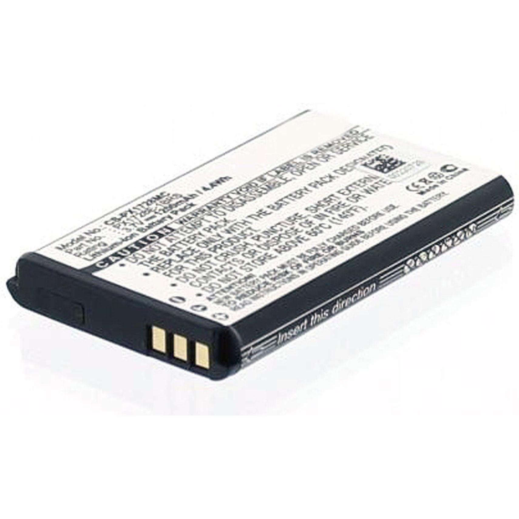 AGI Akku kompatibel mit Toshiba Camileo B10 Camileo P100 PX1728 (Akku), Kamera Stromversorgung, Schwarz