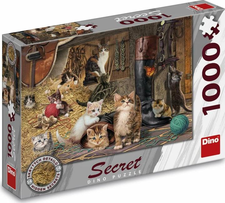 Produktbild Dino 1000 Stk. - Katzen (1000 Teile)