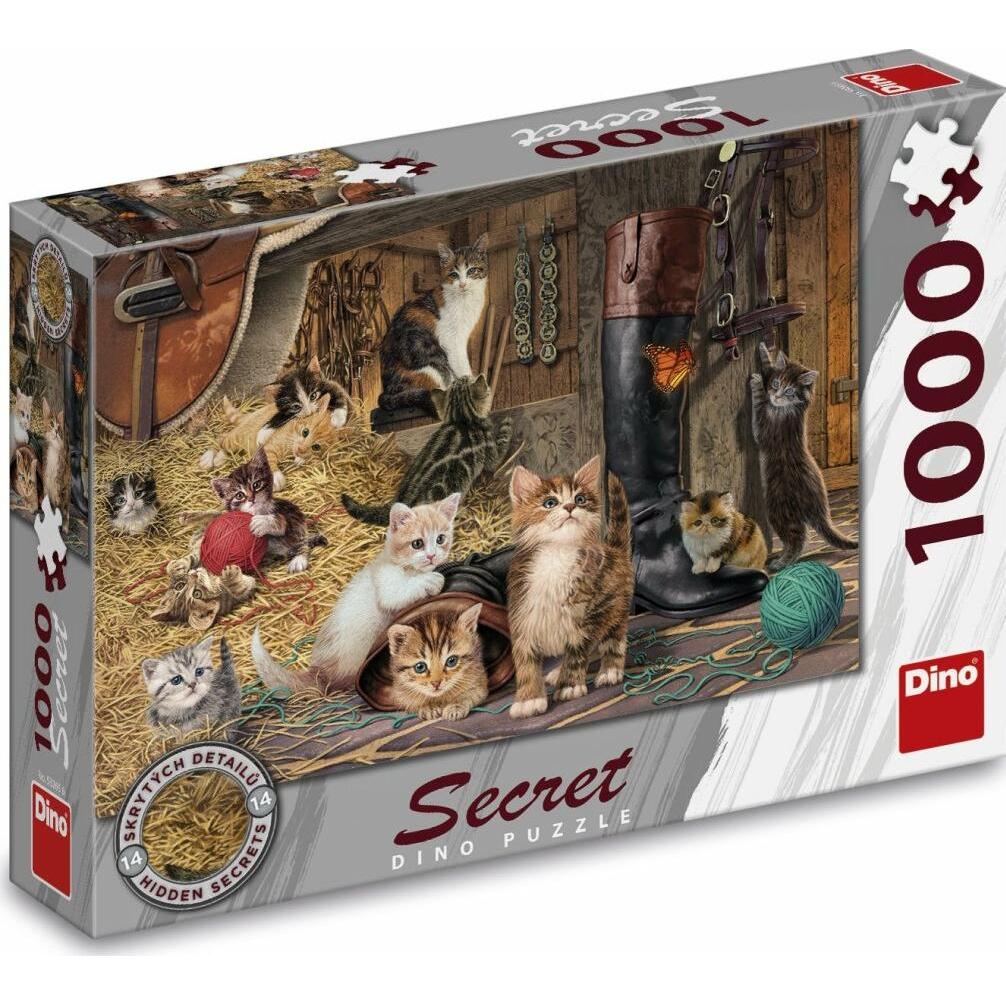 Thumbnail - Dino 1000 Stk. - Katzen (1000 Teile)