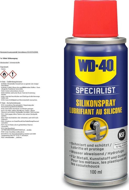 Produktbild WD-40 Silikonspray Specialist (100 ml)