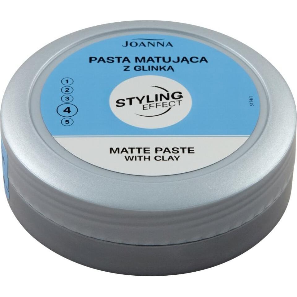 Thumbnail - Joanna, Haargel + Haarwachs, Styling Effect Matte Paste With Clay Hair Matte Paste From Clay 100G (Haarpaste)