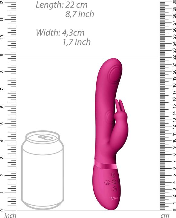Produktbild Shots May - Dual Pulse-Wave & Vibrating C-spot & G-Spot Rabbit