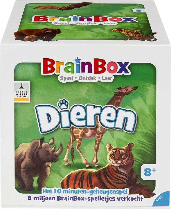 Productafbeelding Asmodée BrainBox dieren bordspel