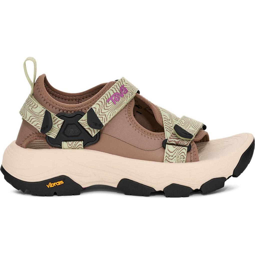 Teva, Damen, Sandalen, W's Grandview Max Sandal, Grau, (38)