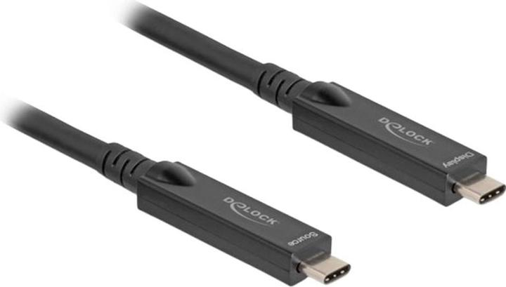 Actual product image Delock Active optical USB-C 8K video + data + PD cable 3 m (3 m, USB 3.2 Gen 2, 60 W)