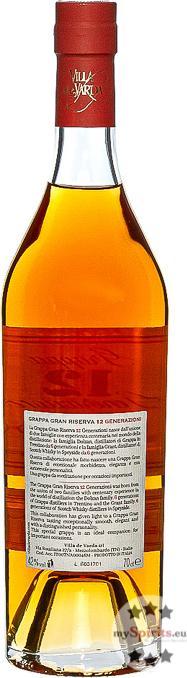 Produktbild Villa de Varda Grappa Gran Riserva 12 Generazioni 0,7 Liter 42 % Vol.