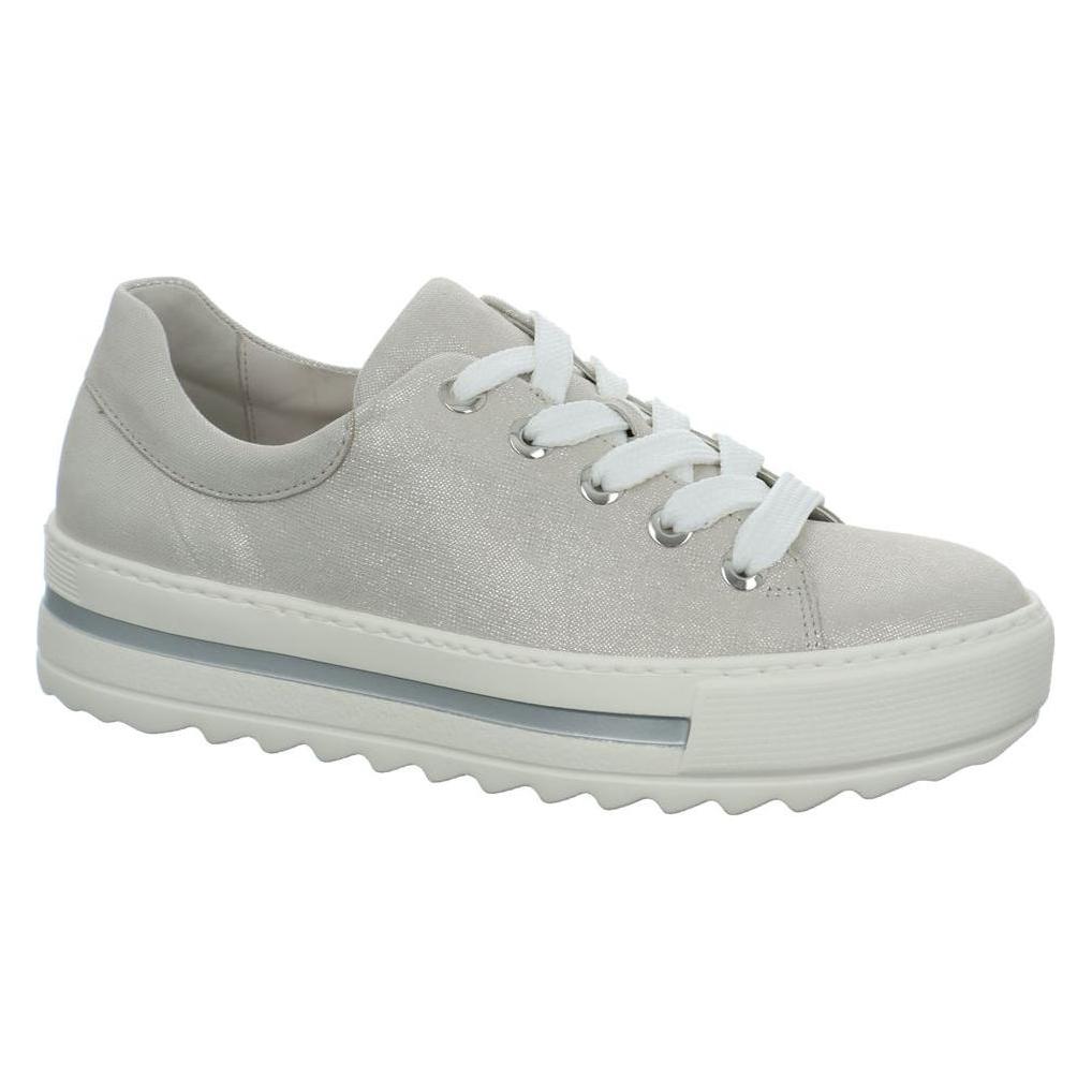 Gabor, Vrouwen, Sneakers, Sneaker, Wit, Grijs, (40)