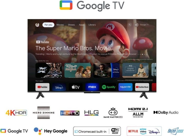 Produktbild TCL 65V6B (65", LED, 4K)