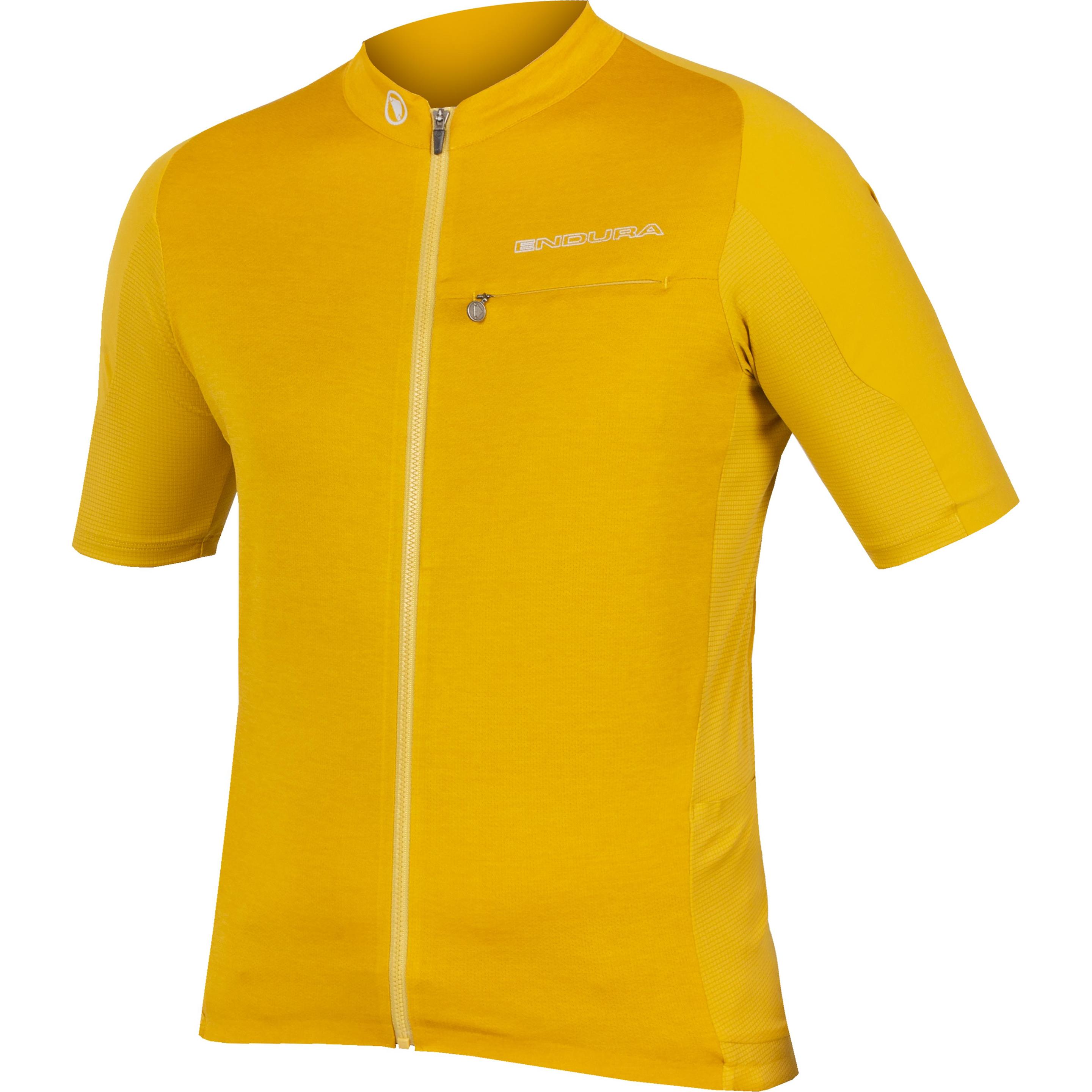 Endura, Herren, Velotrikot, GV500 Reiver Kurzarmtrikot (M), Gelb, M
