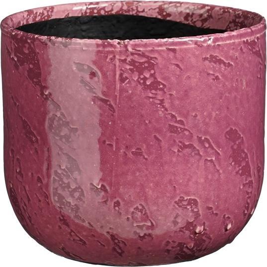 Mica Flower pot SANDRO 1193405, ceramics, purple