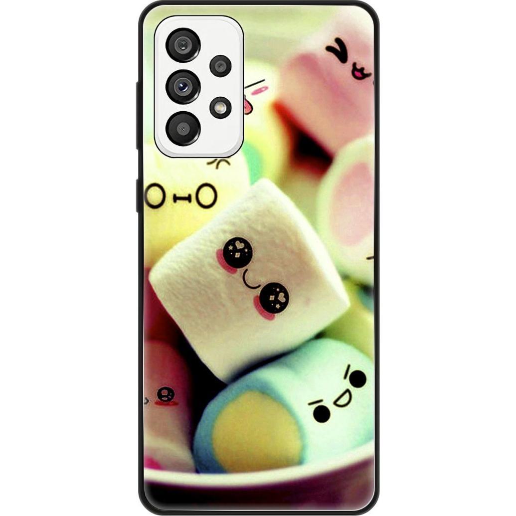 König Design Hülle Handy Schutz für Samsung Galaxy A73 5G Case Cover Tasche Bumper Etuis TPU (Samsung Galaxy A73 5G), Sm...