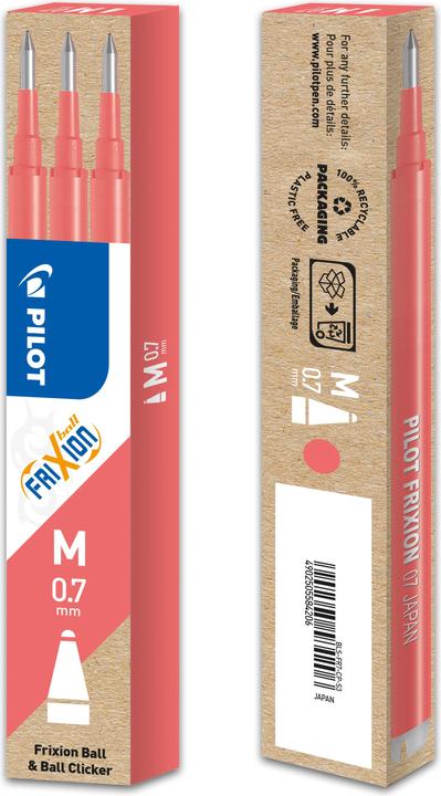 Produktbild Pilot FriXion Refill (3 Stück, Pink, 0.35 mm)