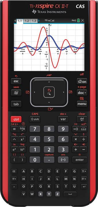 TI Nspire CX II-T CAS (Akkubetrieb)