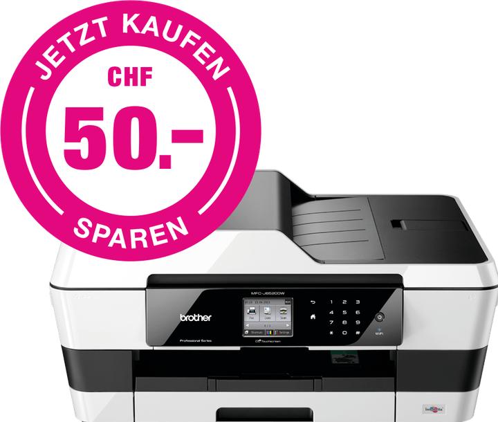 Brother Mfc-J6520dw (Tintenpatrone, Farbe)