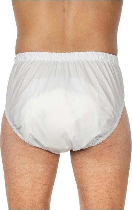 Image du produit Suprima Slip PU à enfiler pour femmes et hommes blanc (1 x, Large plus)