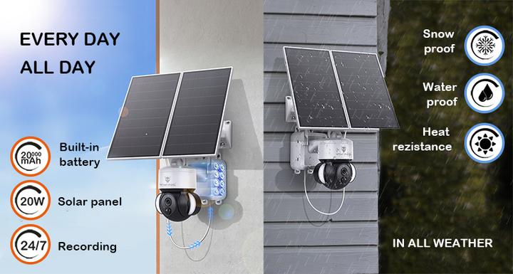 Immagine prodotto Viking Telecamera HD Solární HDs03 (1920 x 1080 Pixels)