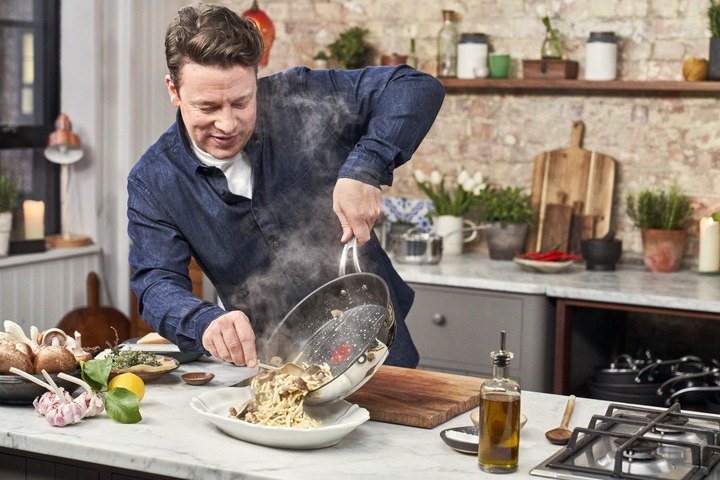 Produktbild Tefal Jamie Oliver Classics (30 cm, Pfannenset + Topfset, Edelstahl)