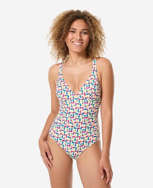 Produktbild Decathlon Surf-Badeanzug Damen Druck Polyester (46)