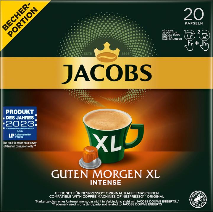 Produktbild Jacobs Guten Morgen Xl 20Er (20 x Port.)