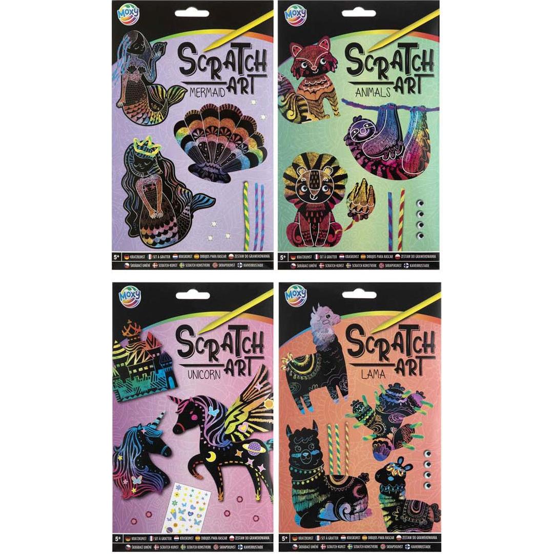 Grafix Multicolore Gestalten Sie Ihre Eigene Scratch Art