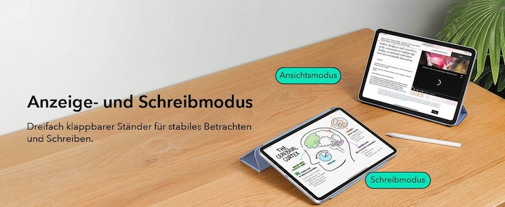 Image du produit ESR Rebound Magnetic Case (iPad Pro 12.9 2020 (4. Gen), iPad Pro 12.9 2022 (6e génération), iPad Pro 12.9 2021 (5ème génération), iPad Air 13 2024 (M2))