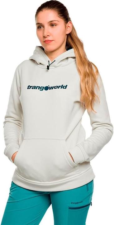 Produktbild Trangoworld Damen Sweater mit Kapuze Poppi Weiss (L)