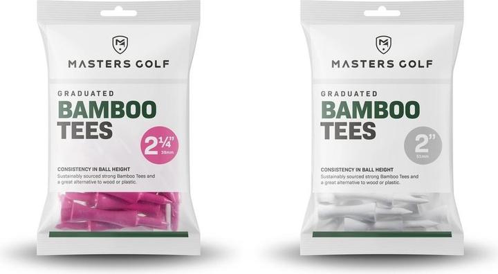 Produktbild Masters Golf Graduated Bamboo Tees