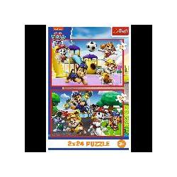 Thumbnail - Trefl Puzzle 2 x 24 – Paw Patrol (24 Teile)