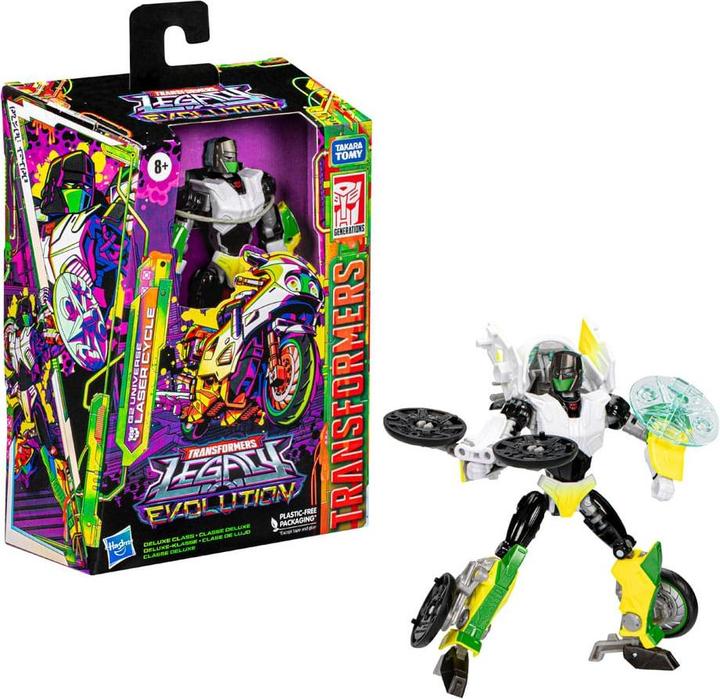 Produktbild Hasbro Transformers Generations Legacy Evolution Deluxe Class action figurine G2 Universe Laser Cycle 14 cm