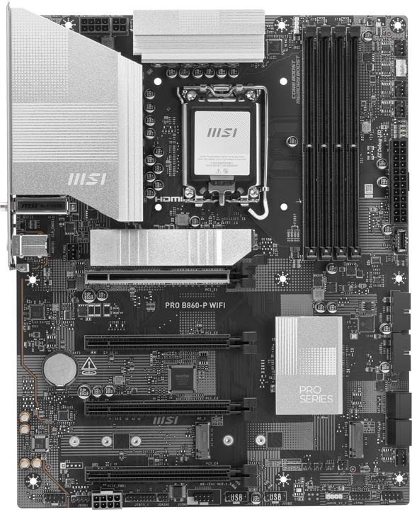 Image du produit MSI PRO B860-P WIFI (LGA 1851, Intel B860, ATX)