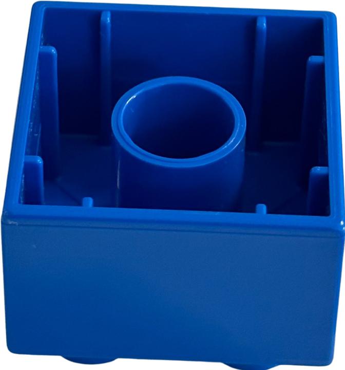 Actual product image LEGO DUPLO® 2x2 bricks Blue building blocks Basic bricks - 3437 NEW! Quantity 50x (3437)