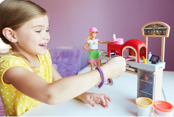 Immagine prodotto Barbie Set da gioco Pizza Baker con pasta di argilla