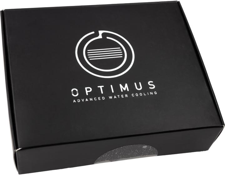 Actual product image Optimus Foundation CPU block - AM5 / AM4, black / nickel