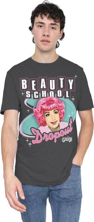Actual product image Grease Unisex Adult Beauty School Dropout T-Shirt (XL)